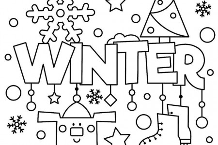 Winter Puzzle & Coloring Pages: Printable Winter-Themed Activity Pages for  Kids | Printables | 30Seconds Mom