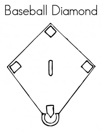 Diamond Shape, : Baseball Diamond Shape Coloring Pages ...