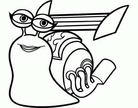 Turbo to download for free - Turbo Kids Coloring Pages