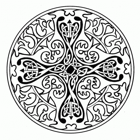 7 Pics of Celtic Mandala Coloring Pages - Celtic Mandala Coloring ...