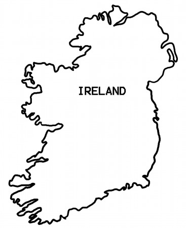 Best Photos of Ireland Map Outline Printable - Ireland Map Outline ...