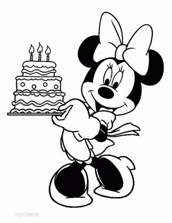 minnie mouse coloring pages printable minnie mouse coloring pages ...