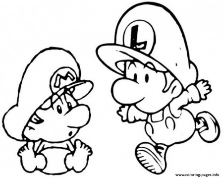 MARIO Coloring pages