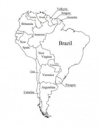 Pin by Tobias on Alternativ maps | Latin america map, Map worksheets,  America map