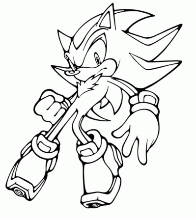 Sonic The Werehog Coloring Pages | Coloring Pages Kids Collection