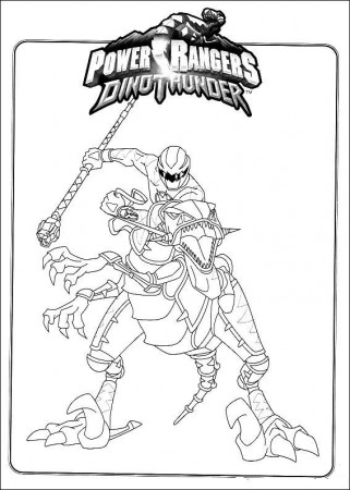 Power Rangers #7 (Superheroes) – Printable coloring pages