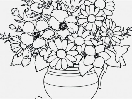 Coloring Sheets for Adults Flowers Photo Mothers Day Flowers ...
