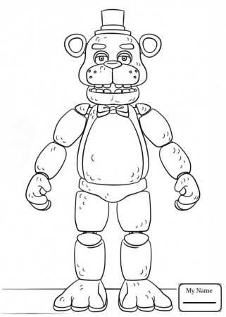 Coloring Pages : 52 Five Nights At Freddys Coloring Picture Ideas ...