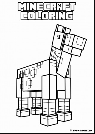 Coloring Pages : Printable Minecraft Coloring Book Pusat Hobi ...