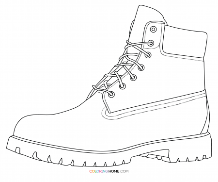 Timberland coloring pages