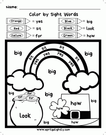 Coloring Pages Words Printable