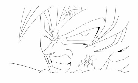 Goku Coloring Pages Pictures - Whitesbelfast