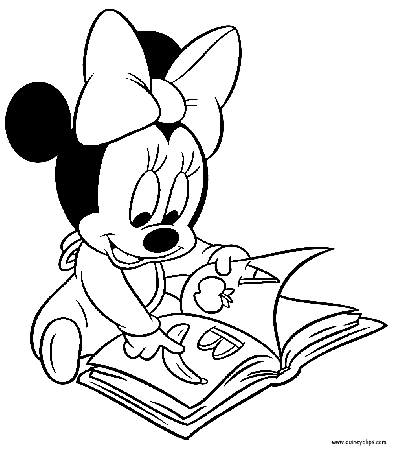 Baby Daisy And Minnie Mouse Coloring Pages - Coloring Pages For ...
