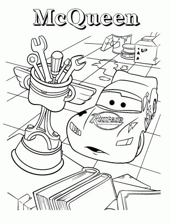 printable lightning mcqueen coloring pages - Free Large Images