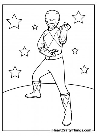 Printable Power Rangers Coloring Pages (Updated 2023)