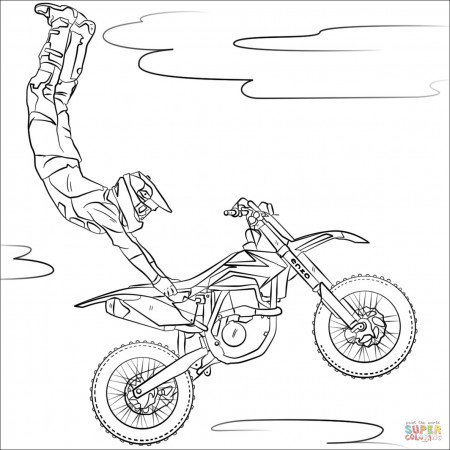 Dirt Bike Coloring Picture New Photos Get This Printable ...