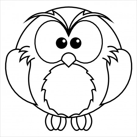 coloring page for kids ~ Owl Coloring Pages Snowy Free Book ...
