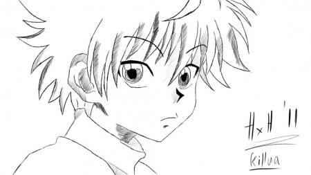 The best free Killua drawing images. Download from 27 free ...