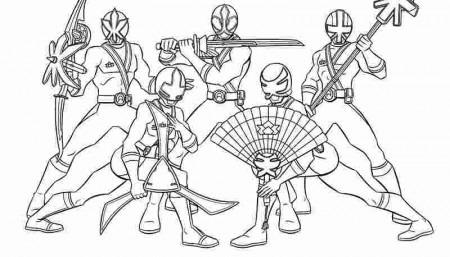Power Rangers Super Samurai Megazord Coloring Pages power rangers ...