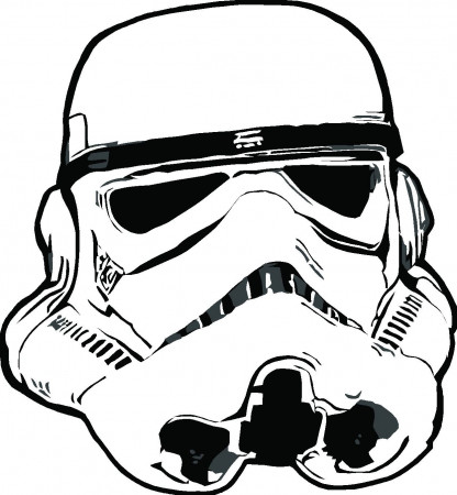 storm trooper mask coloring pages - Clip Art Library