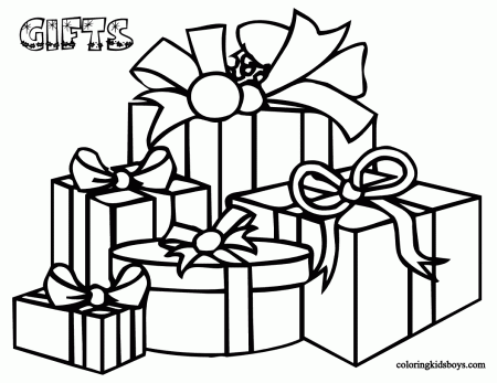 Christmas Coloring Pages Templates - Coloring Pages For All Ages