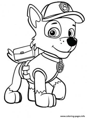 Print paw patrol zuma 2 Coloring pages