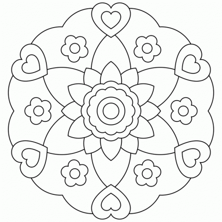 Free Printable Mandala Coloring Pages | Free Coloring Pages