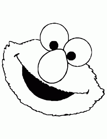 Free Printable Elmo Face Template - ClipArt Best