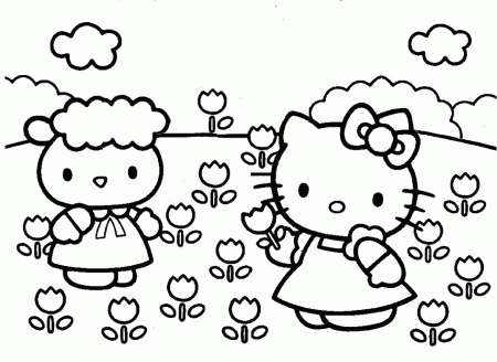 Hello Kitty | Coloring Pages