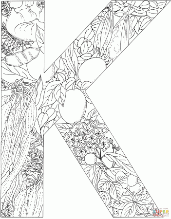 Letter K coloring pages | Free Coloring Pages