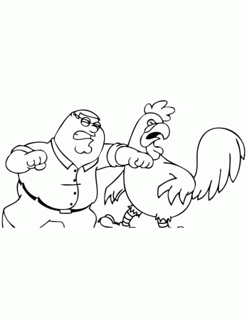 Free Printable Family Guy Coloring Pages | HM Coloring Pages