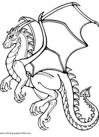 Medieval Dragons | Dragons coloring pages and sheets can be found ...