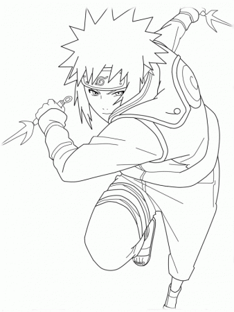 Naruto Shippuden Printable - Coloring Pages for Kids and for Adults