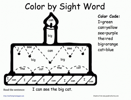 Education Free Coloring Pages Of Sight Words - Widetheme