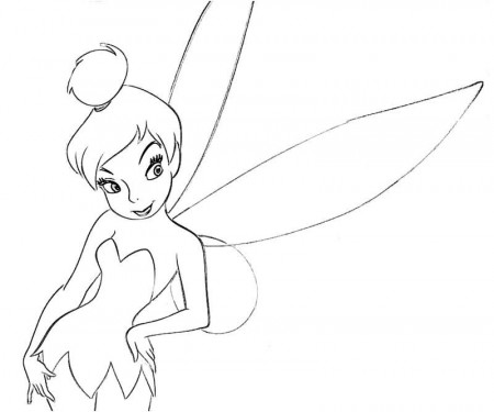 Tinkerbell Realistic Art, Pencil Drawing Images