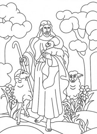 lamb of god jesus coloring - Clip Art Library