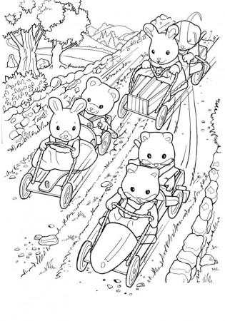 calico critters coloring pages - High Quality Coloring Pages