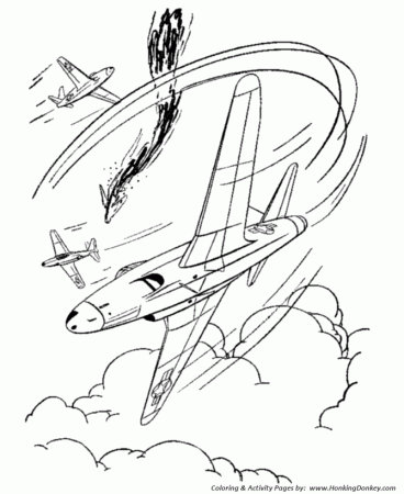 Armed Forces Day Coloring page | Air Force Jets dogfight | Coloring pages,  Beach coloring pages, Air force