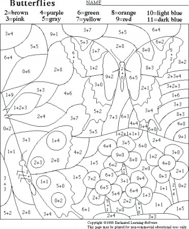 Math Fact Coloring Sheets – Samsfriedchickenanddonuts