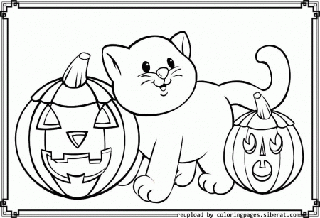 Cat Skeleton Coloring Page - Coloring Pages For All Ages