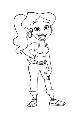 Penny Proud coloring pages