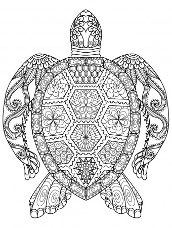 Animal Mandala Coloring Pages – Through the thousand images on the ...