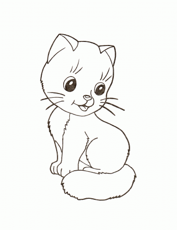 Coloring Pictures Of Baby Animals - Coloring Pages for Kids and ...