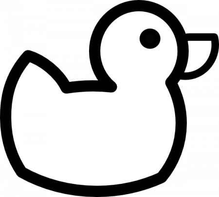 Duck outline