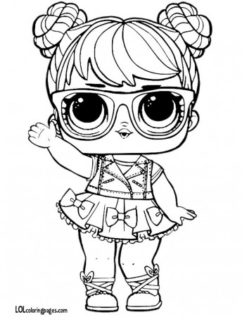 Pin by Jukaka on coloring pages | Lol dolls, Coloring rocks ...