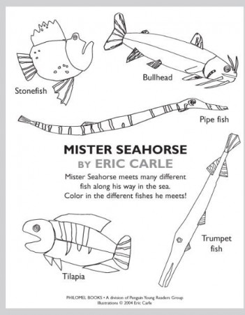 Eric Carle - Coloring Pages for Kids and for Adults