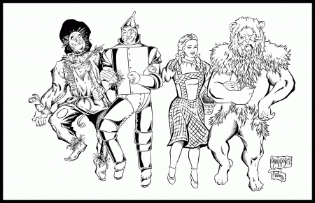 7 Pics of Monkeys From Wizard Of Oz Coloring Page - Flying Monkey ...