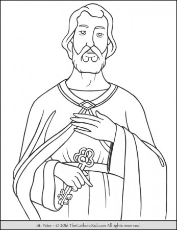 keys Archives - The Catholic Kid - Catholic Coloring Pages and Games for  Children