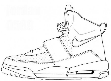 Nike Sneaker Coloring Pages (Page 3) - Line.17QQ.com