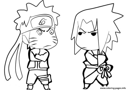 Coloring Pages Anime Naruto Sasuke Free349e Coloring Pages Printable